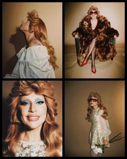 Леди гага, похоже, черпает вдохновение из образов Аллы Пугачевой 70-х годов. 01