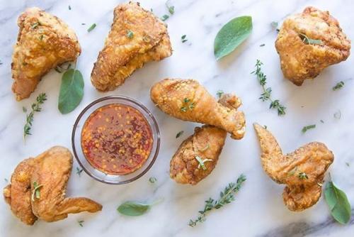 Хрустящая курочка с острым медовым соусом. 06 Хрустящая курочка с острым медовым соусом. 06