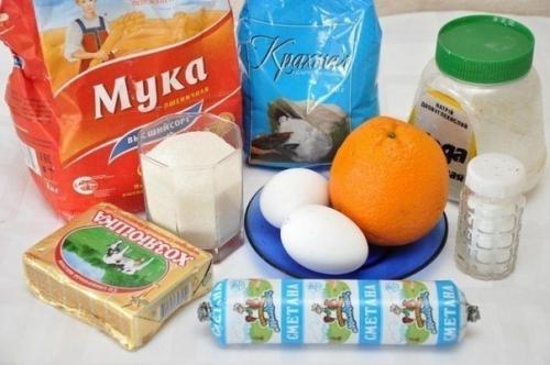 Мягкие апельсиновые печенья. 01 Мягкие апельсиновые печенья. 01