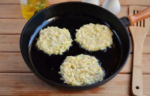 Драники с ветчиной, сыром и зеленью. 06 Драники с ветчиной, сыром и зеленью. 06