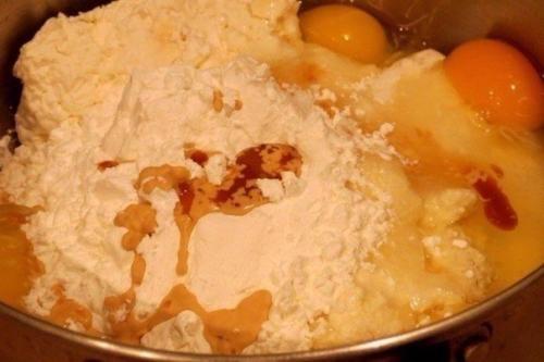 Шоколадно - творожный пирог. 01