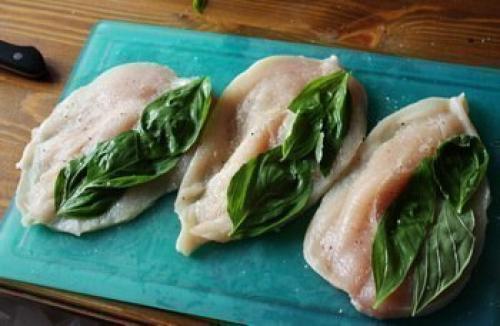 Куриные грудки с томатами и базиликом. 03 Куриные грудки с томатами и базиликом. 03