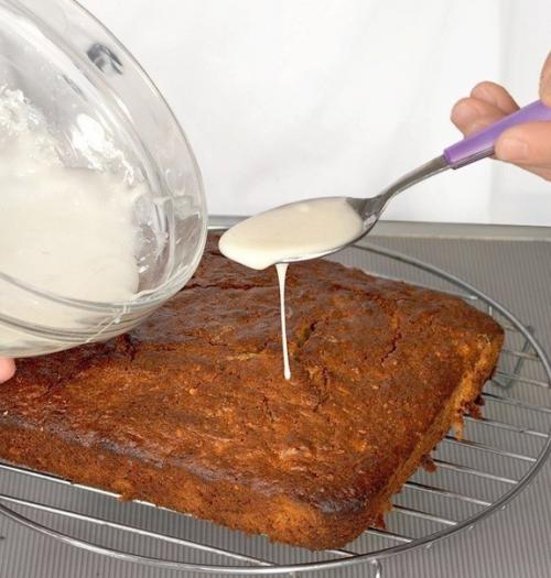 Морковный кекс с грецкими орехами. 06