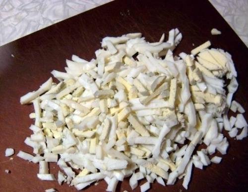 Нежный и легкий салатик Ветка Сакуры. 02