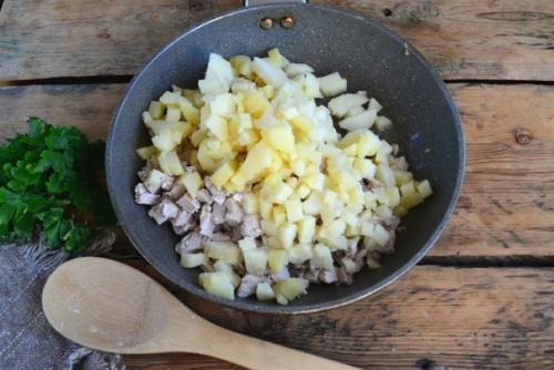 Быстрая запеканка.  Проще простого, а как вкусно и сытно! 02 Быстрая запеканка.  Проще простого, а как вкусно и сытно! 02