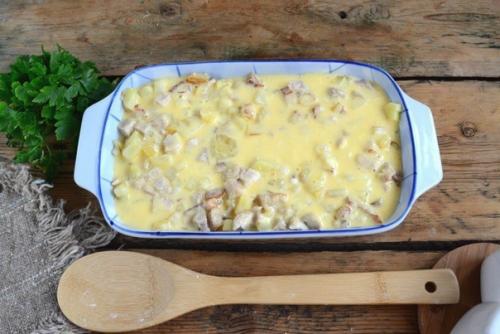 Быстрая запеканка.  Проще простого, а как вкусно и сытно! 04 Быстрая запеканка.  Проще простого, а как вкусно и сытно! 04