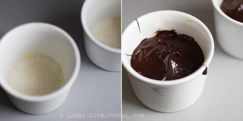 Шоколадный фондан от джейми Оливера. 07