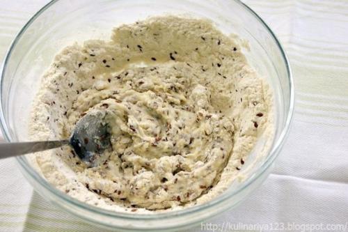 Крекеры с семенами льна (очень вкусные). 02