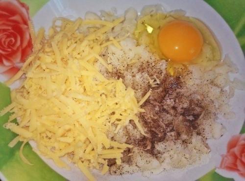 Оладьи из цветной капусты. 02 Оладьи из цветной капусты. 02