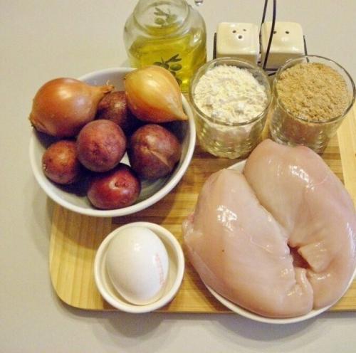 Зразы.  Ингредиенты:   Картофель - 900 г. 01 Зразы.  Ингредиенты:   Картофель - 900 г. 01