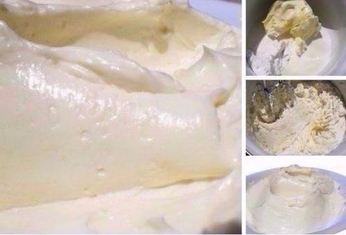 Сливочный крем Пятиминутка.