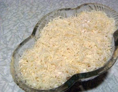 Нежный и легкий салатик Ветка Сакуры. 05