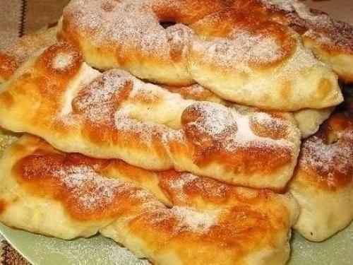 Таратушки на кефире.