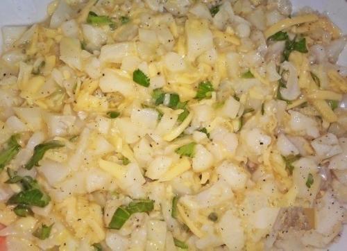 Оладьи из цветной капусты. 03 Оладьи из цветной капусты. 03