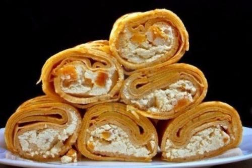 10 рецептов творожной начинки для блинчиков. 04 10 рецептов творожной начинки для блинчиков. 04