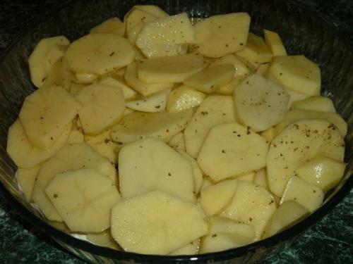 Картошечка с куриными ножками. 02