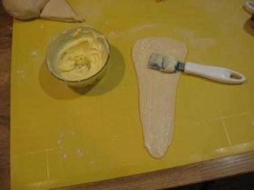 Нежнейшие круассаны.   Тесто: 06