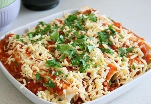 Энчиладас с курицей. 08 Энчиладас с курицей. 08