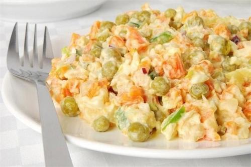 Салат Николь с куриной грудкой. 05