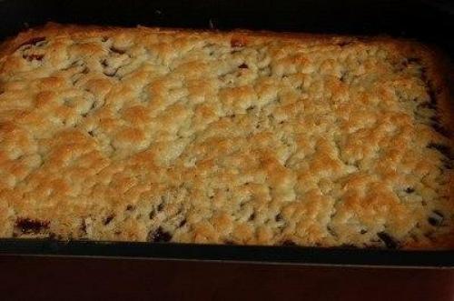 Пирог с вареньем из песочного теста. 04 Пирог с вареньем из песочного теста. 04