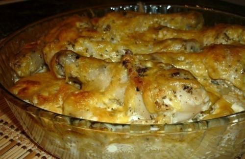 Картошечка с куриными ножками. 05