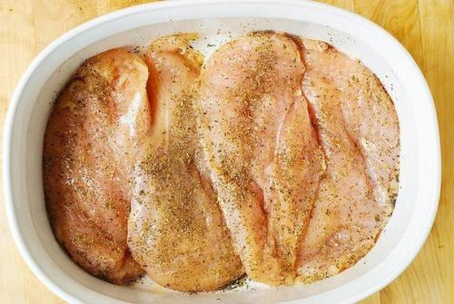 Куриное Филе под Шубой в духовке. 01 Куриное Филе под Шубой в духовке. 01