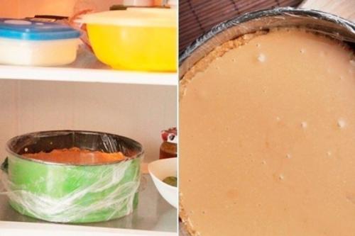 Чизкейк без выпечки со сгущенкой. 05 Чизкейк без выпечки со сгущенкой. 05