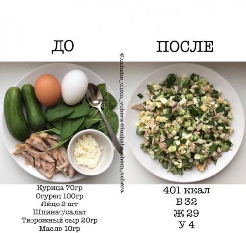 Не вредим фигуре с вкусными пп- салатиками! 01