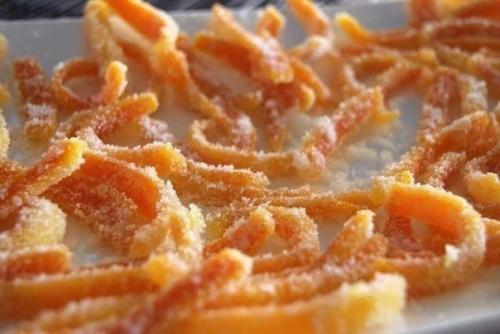 Апельсиновые цукаты.  Себе вкусный рецепт сохрани? 02