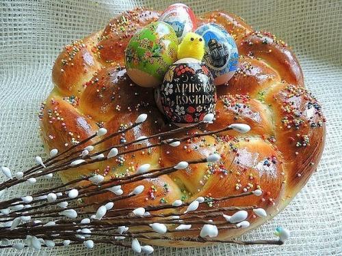 Пасхальный венок с тройной начинкой. 04 Пасхальный венок с тройной начинкой. 04