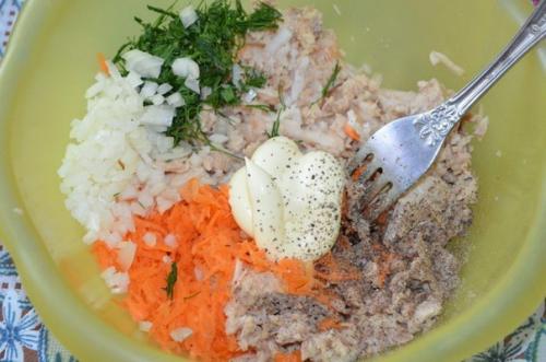 Закуска из рыбных консервов от Наташи чагай. 02 Закуска из рыбных консервов от Наташи чагай. 02