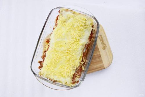 Лазанья классическая с мясом. 07