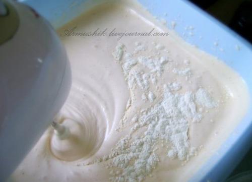 Высокий, нежный бисквит для торта (без духовки). 04 Высокий, нежный бисквит для торта (без духовки). 04