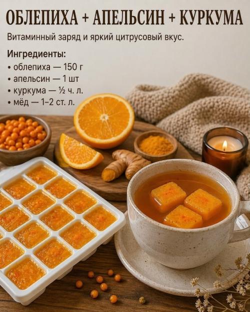 Витаминные согревающие кубики для чая. 03