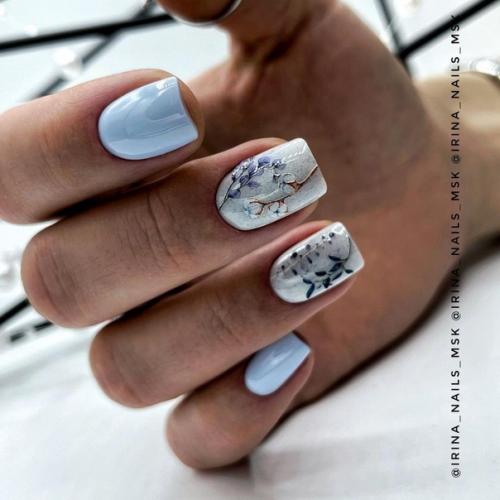 Маникюр на апрель - это изящные краски, стильный дизайн и самые оригинальные идеи. 08