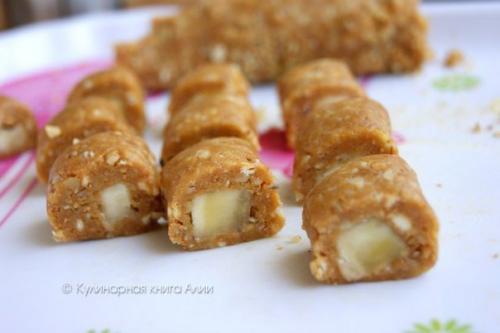 Конфеты с банановой начинкой. 07 Конфеты с банановой начинкой. 07