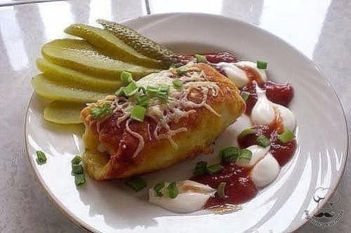 Картофельные рулетики с мясом. 03 Картофельные рулетики с мясом. 03