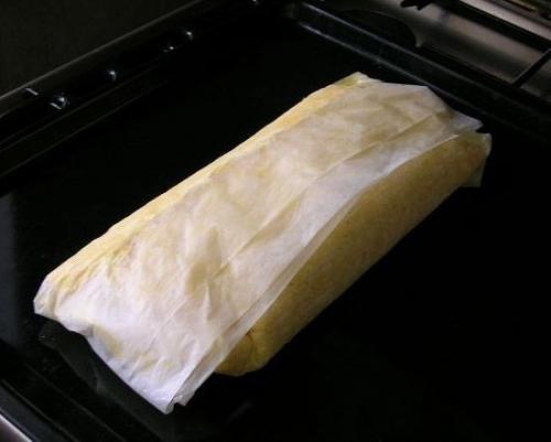 Рулет из сыра и курицы. 05