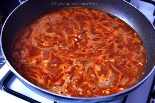 Ефтели с гречневой крупой. 07