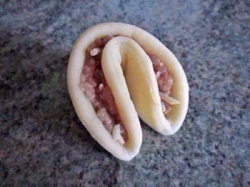 Мясной пирог Хризантема. 02 Мясной пирог Хризантема. 02