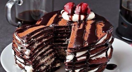 Топ - 9 очень вкусных блинных тортиков. 04 Топ - 9 очень вкусных блинных тортиков. 04