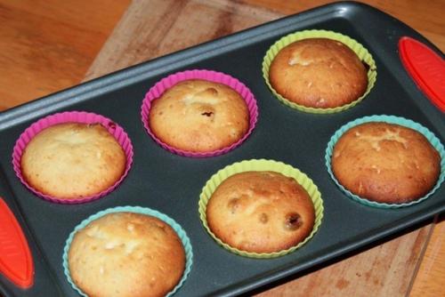 Творожные кексы с изюмом. 07 Творожные кексы с изюмом. 07