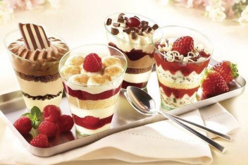 Молочный десерт для детей вместо мороженого. 03