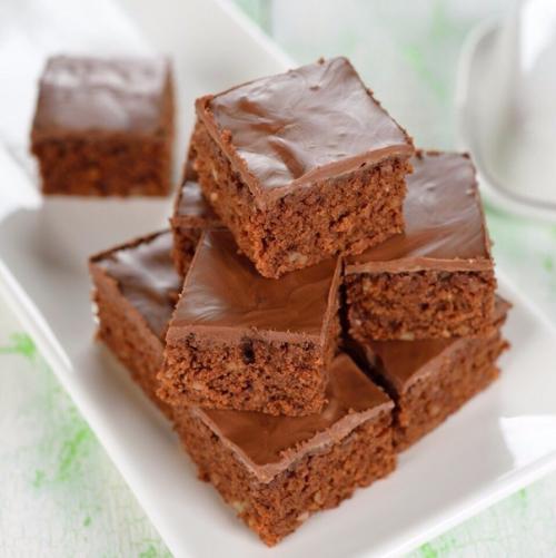 Шоколадные пирожные.  Обалденно вкусно!