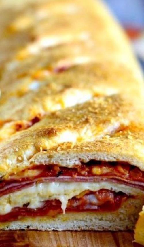 Стромболи (пицца - рулет. 01