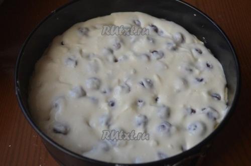 Творожный пирог с вишней. 07 Творожный пирог с вишней. 07