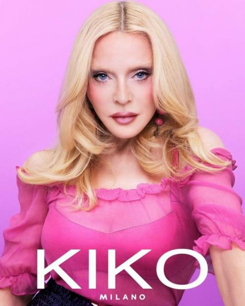 Неожиданно, но.  Мадонна глобальным амбассадором Kiko Milano стала.

