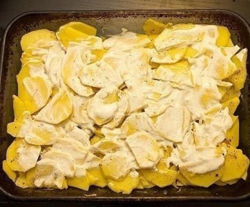 Запеканка из картофеля с курицей. 03 Запеканка из картофеля с курицей. 03