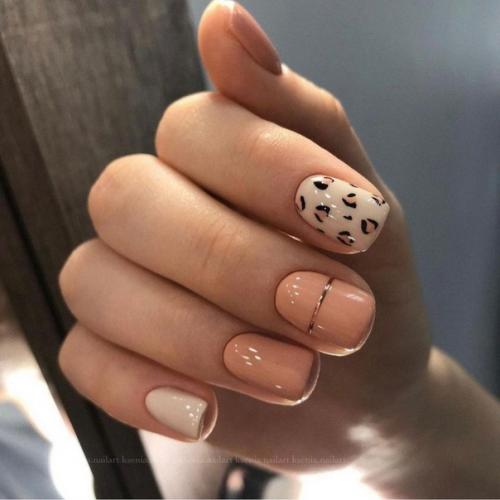 Маникюр с минималистическим дизайном всегда об элегантности образа говорит. 03