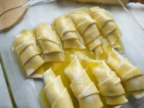 Слойки, (с яблоком и спрайтом, ананасом, шоколадом, разные, всякие). 01